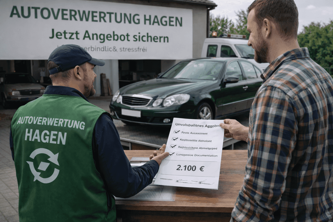 Jetzt Angebot sichern – Ihr direkter Einstieg in die Autoverwertung Kaiserslautern